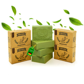 Beroia® Originale Aleppo Seife 4x 125g traditionell & handgemacht für Haut & Haar