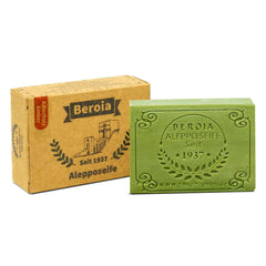 Beroia® Originale Aleppo Seife 1 x 125g traditionell & handgemacht für Haut & Haar